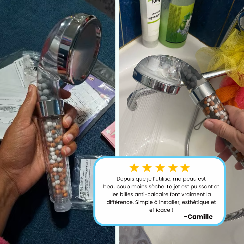 Pommeau de Douche Bille Anti Calcaire