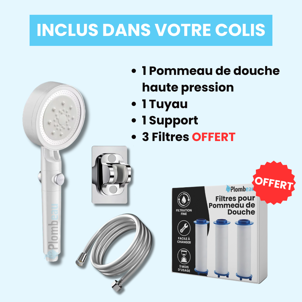 Pommeau de Douche Ecologique