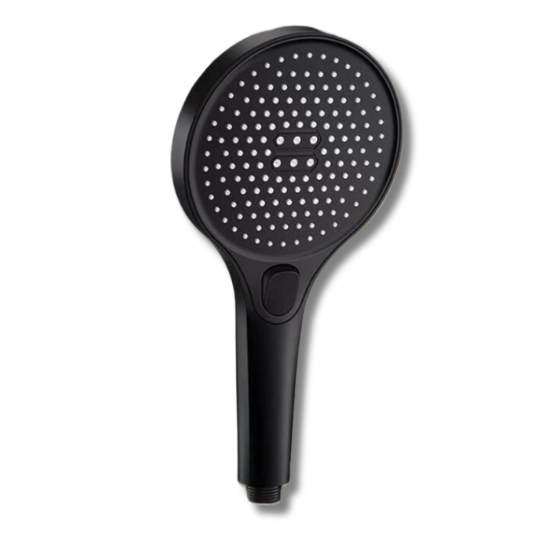 Pommeau de Douche Noir Haute Pression