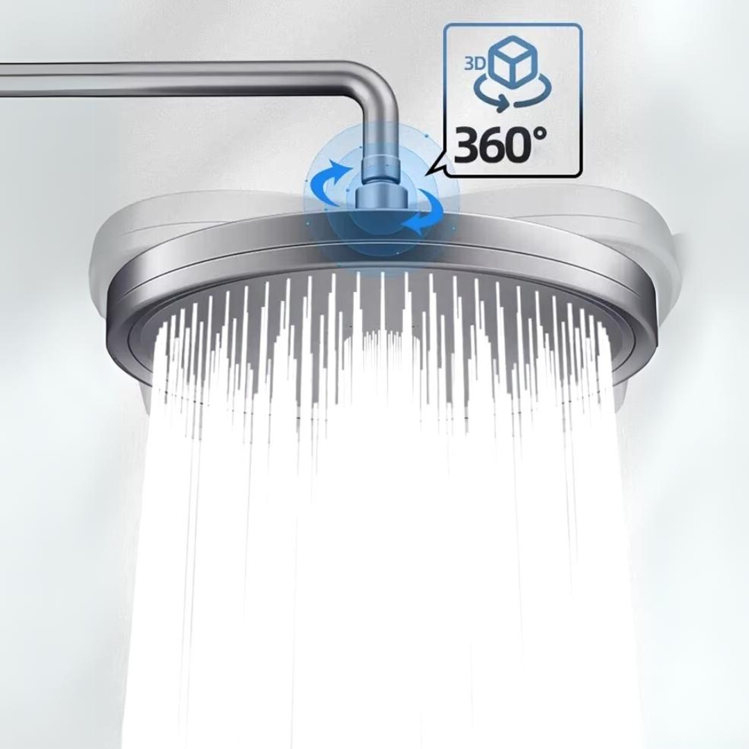 TĂȘte de Douche Moderne Ă Rotation 360