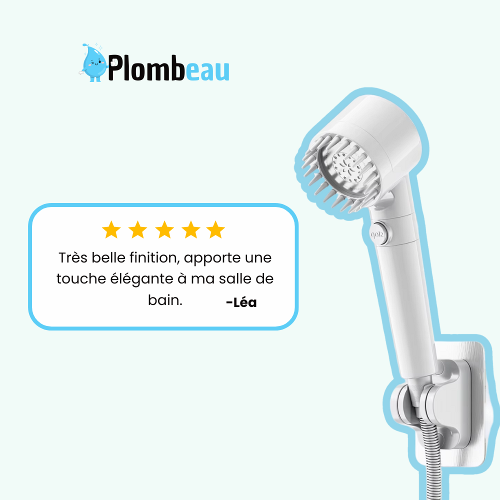 Pommeau de Douche Blanc
