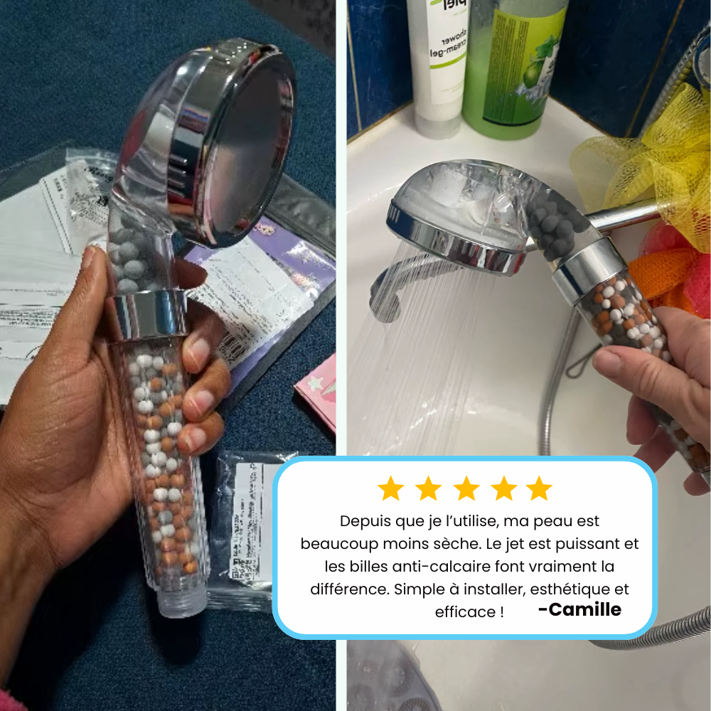 Pommeau de Douche Bille Anti Calcaire