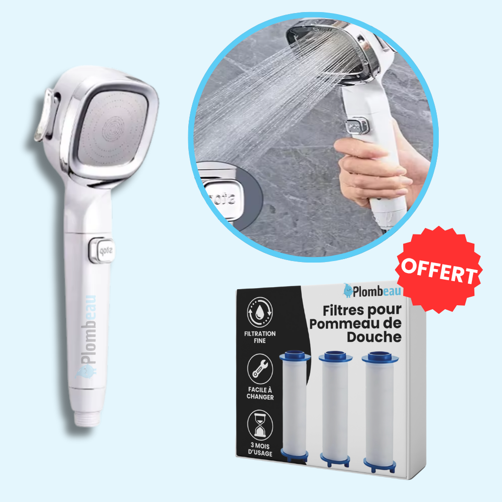 Pommeau de Douche avec Filtre