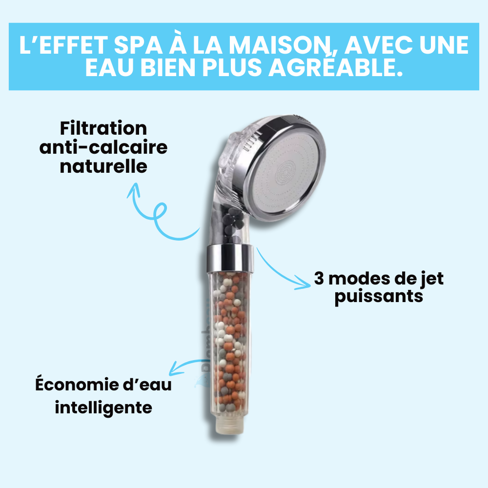 Pommeau de Douche Bille Anti Calcaire