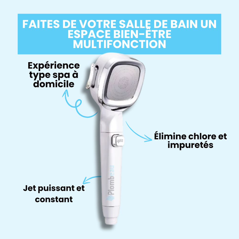 Pommeau de Douche avec Filtre