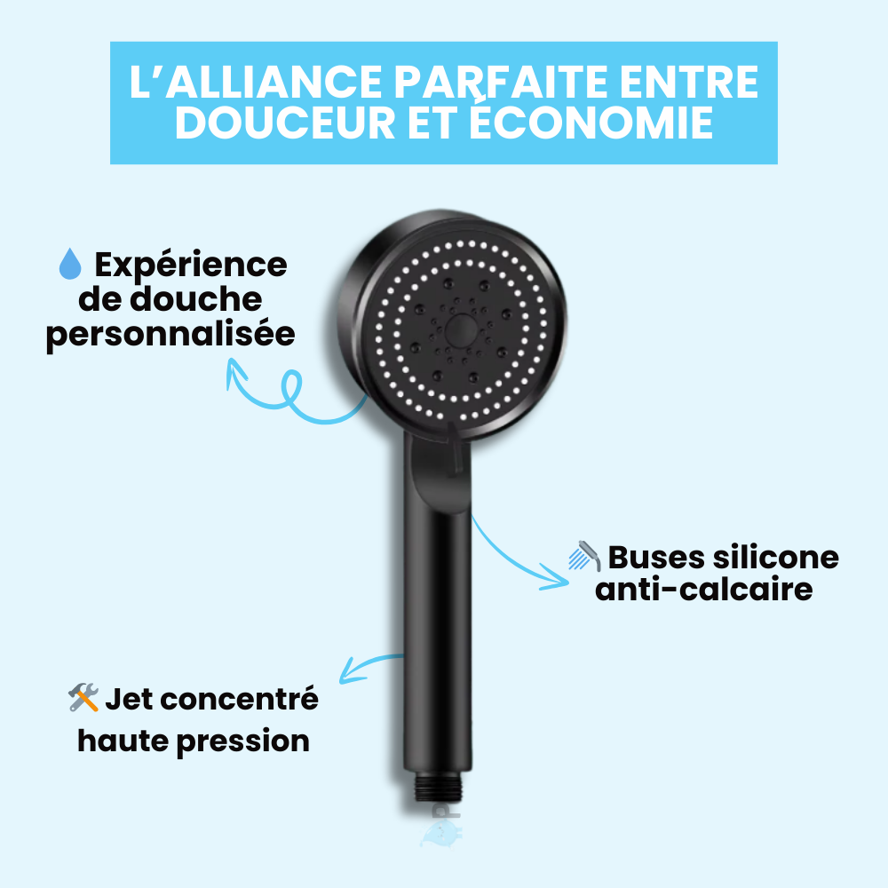 Pommeau de Douche Jet Puissant