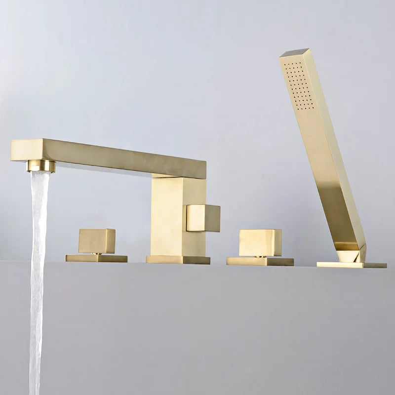 Robinet Baignoire Doré