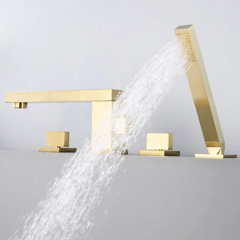 Robinet Baignoire Doré