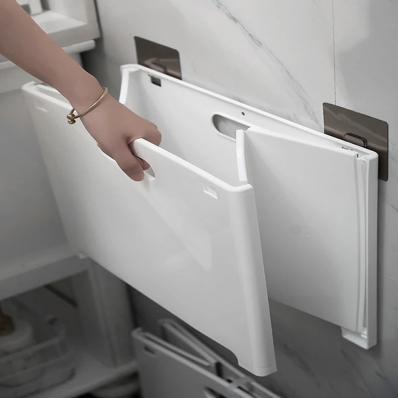Panier à Linge Mural Pliable Premium