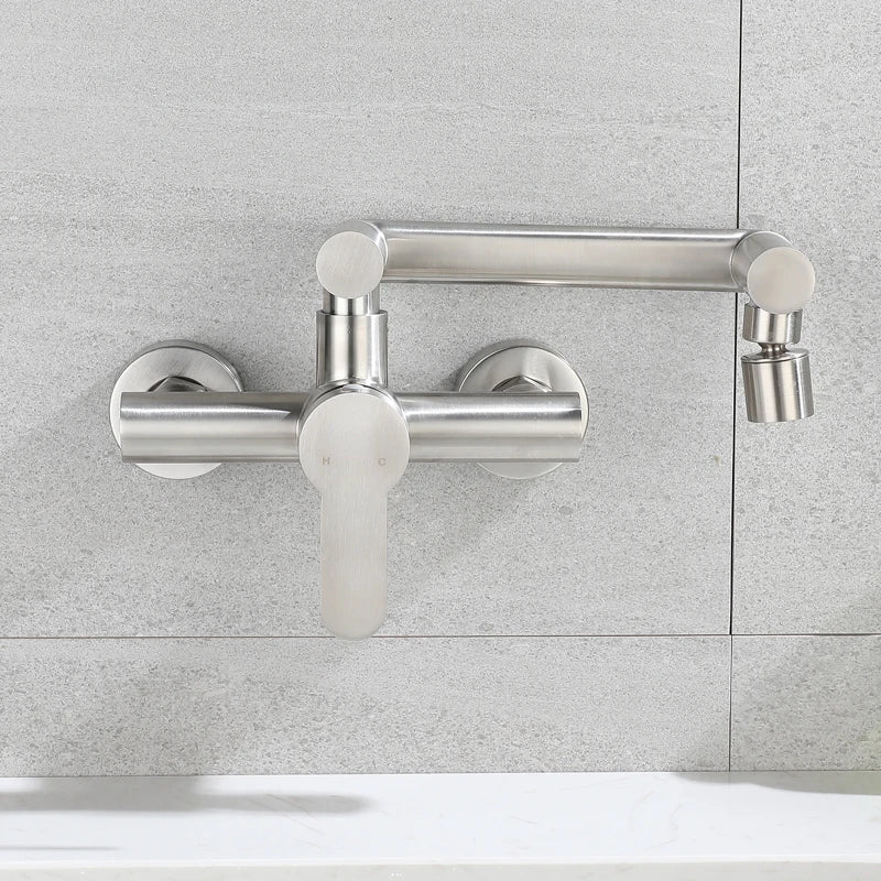 Mitigeur Cuisine Mural Ă Levier Pivotant