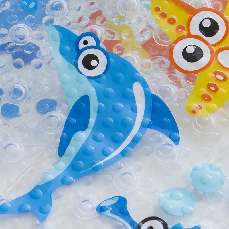 Tapis de Bain Bébé Motifs Amusants