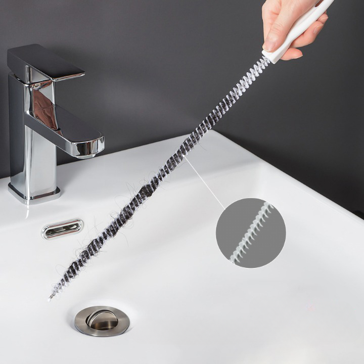Brosse pour Canalisations Ultra-Flexible (Lot de 2+1 Offert)