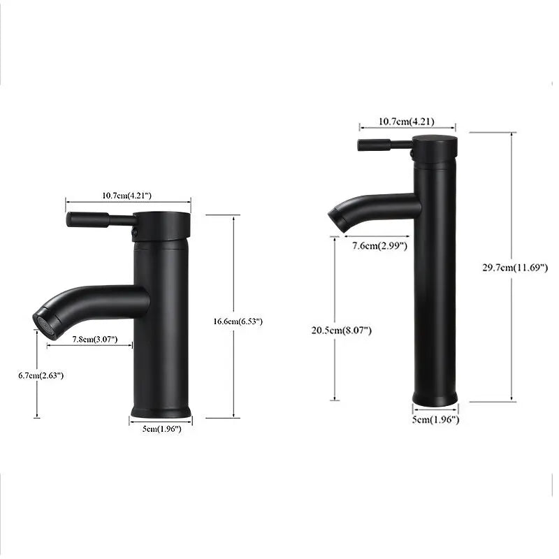 Mitigeur Lavabo Noir