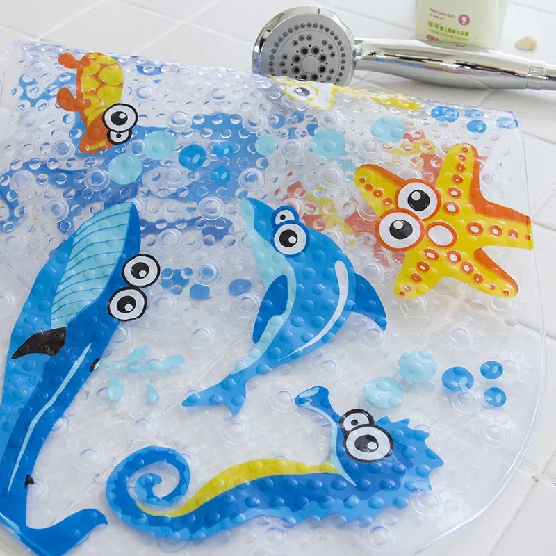 Tapis de Bain Bébé Motifs Amusants