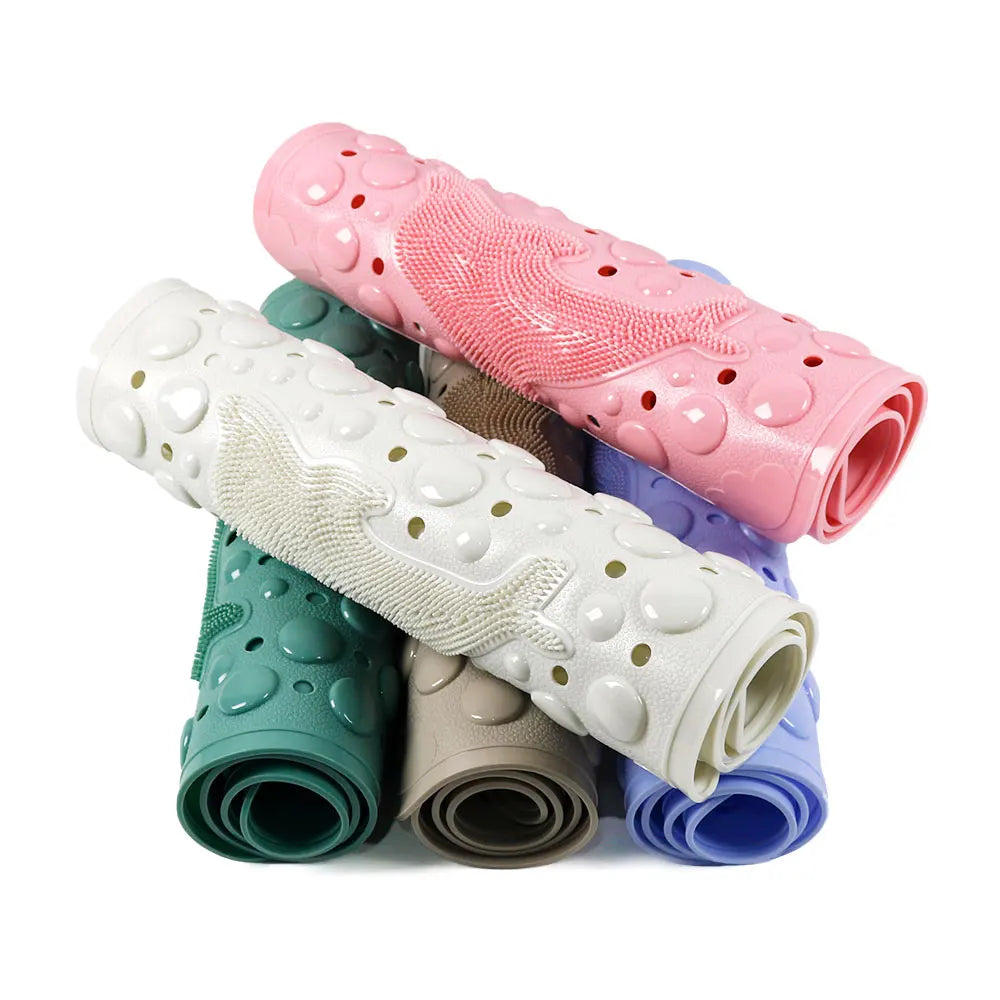 Grand Tapis de Bain à Ventouse Antidérapant