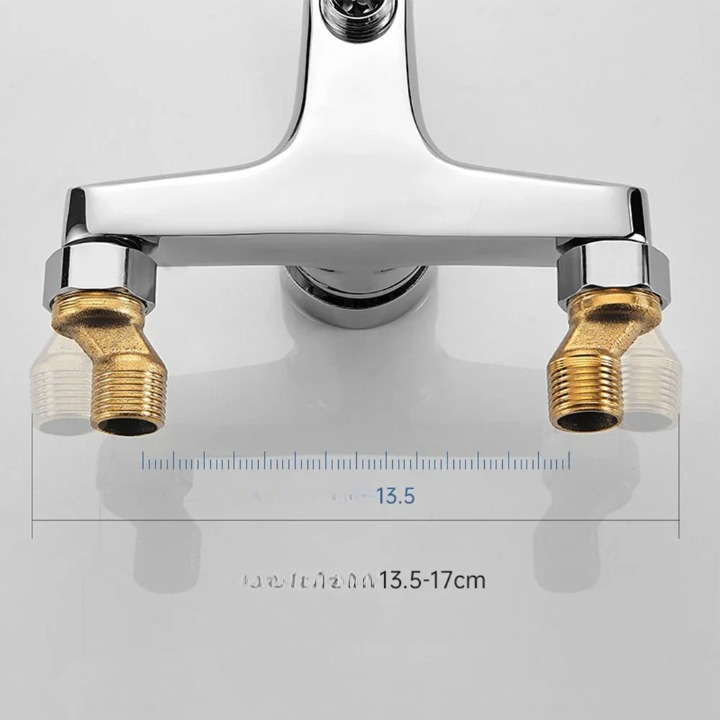 Mitigeur Pour Baignoire 2 Voies en Alliage de Zinc