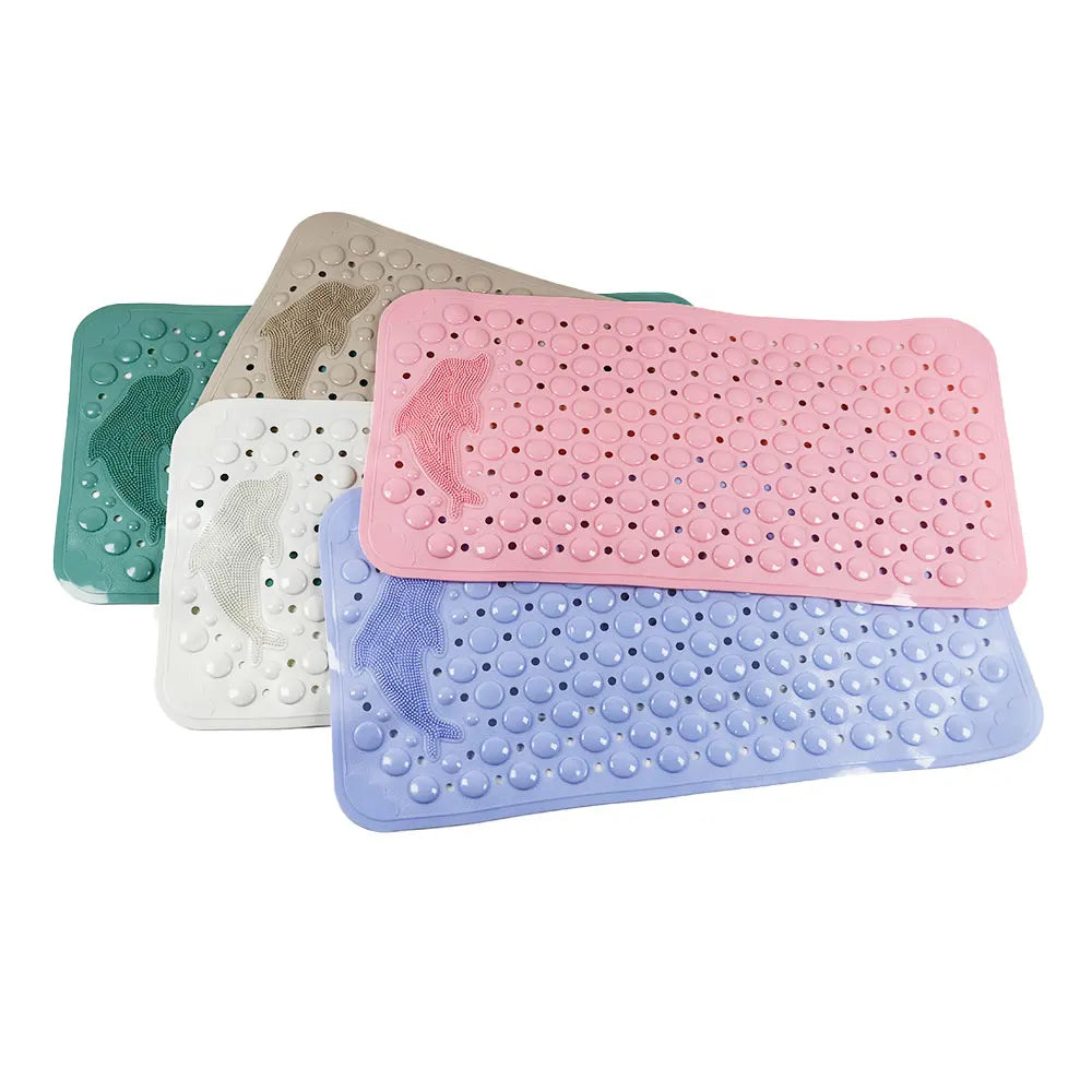 Grand Tapis de Bain à Ventouse Antidérapant
