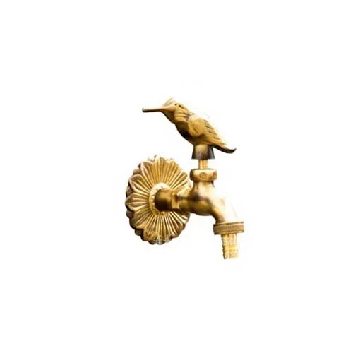 Robinet Extérieur Décoratif Animaux Doré - Colibri
