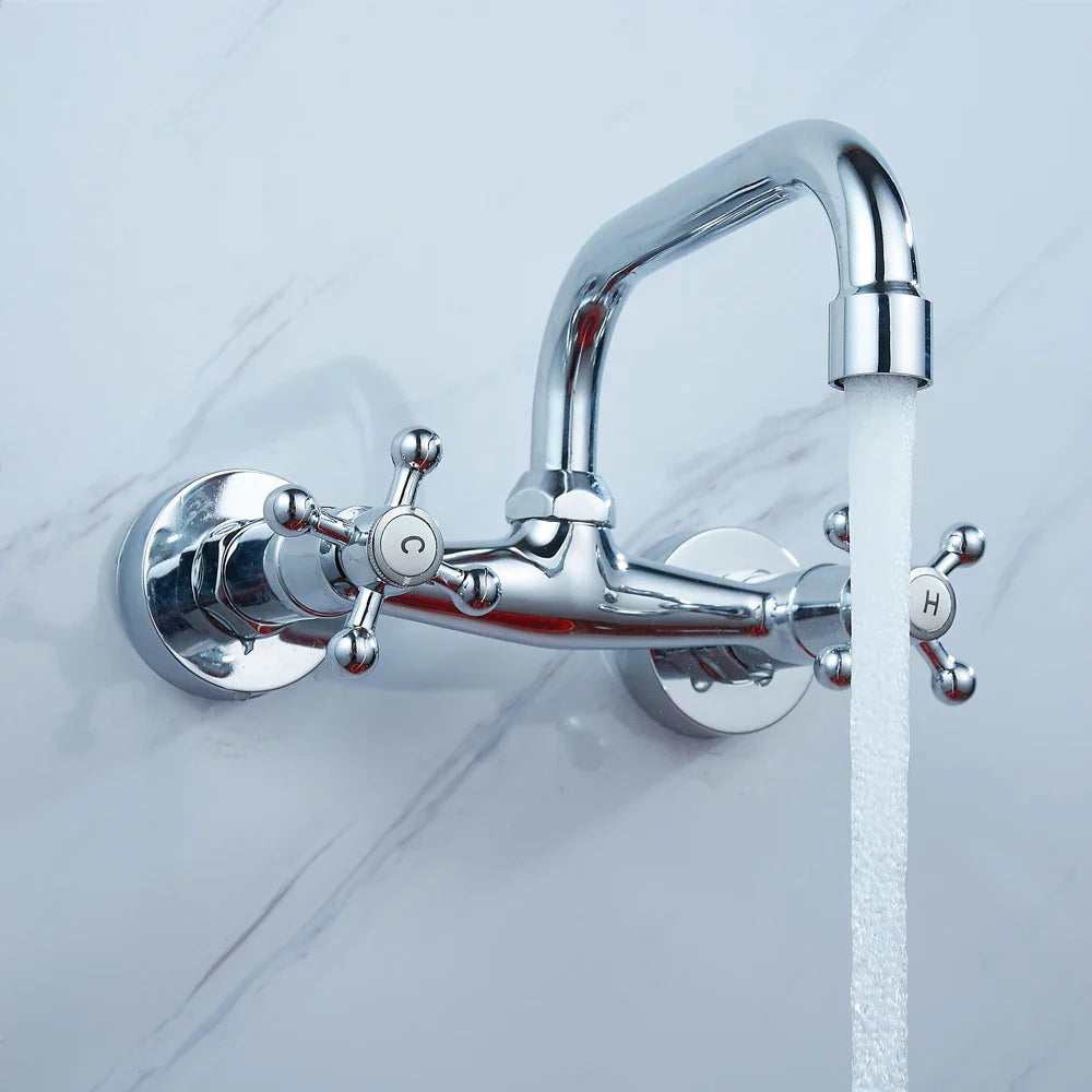 Robinet Lavabo Ancien 2 Trous
