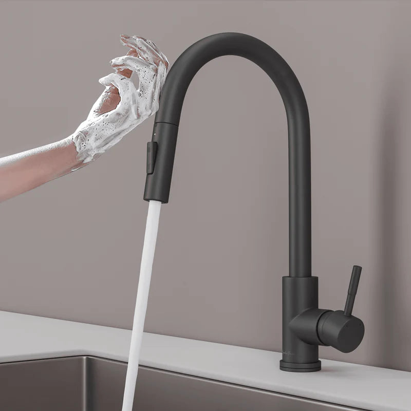 Robinet de Cuisine Rétractable Tactile Premium