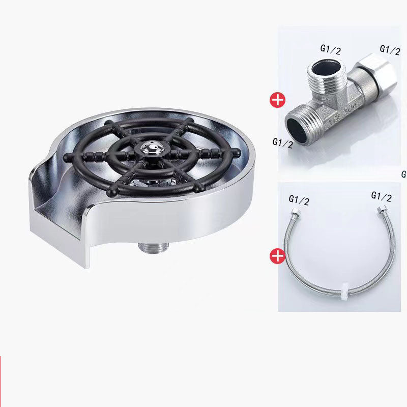 Lave-Verre Automatique Nettoyage Ultra-Rapide (+Tuyau et Connecteur Offerts)