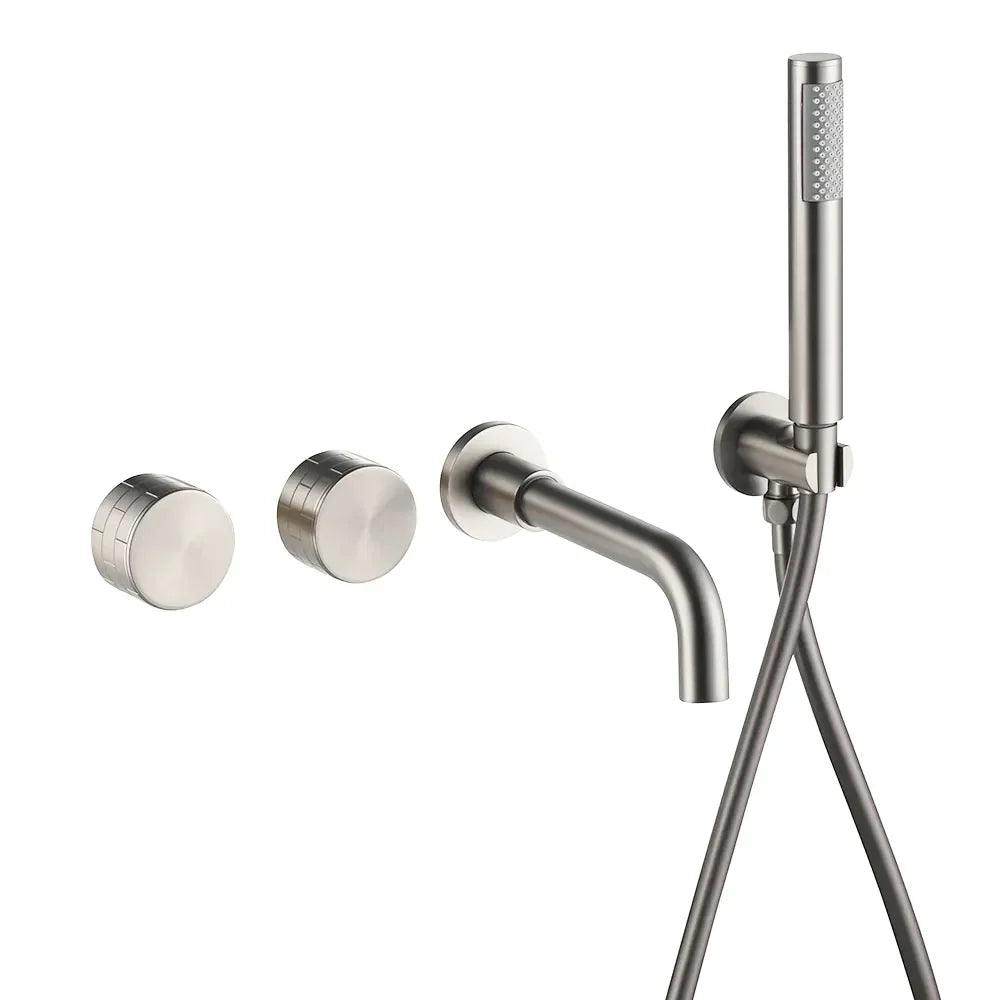 Robinet Baignoire Encastrable Moderne Chrome