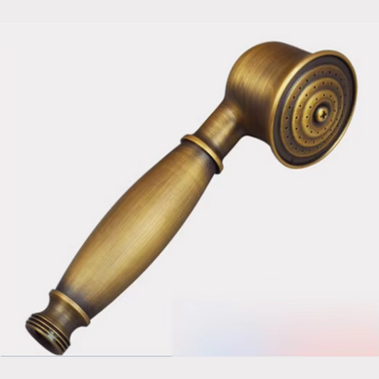 Pommeau de Douche Retro En Laiton Brossé Fin