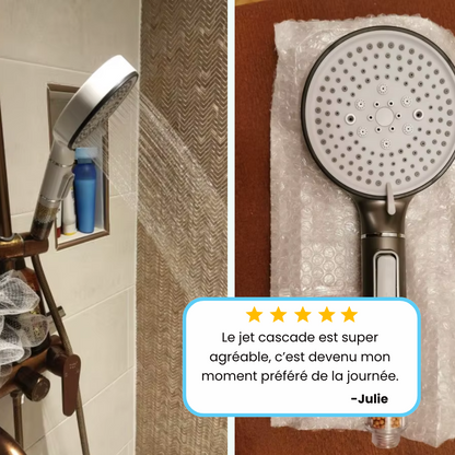 Pommeau de Douche Filtrant Anti Calcaire