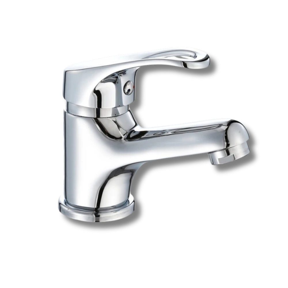 Robinet Lavabo Salle de Bain Classique Chrome