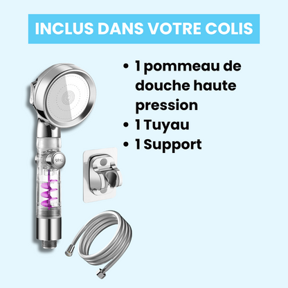 Pommeau de Douche Haute Pression Économique