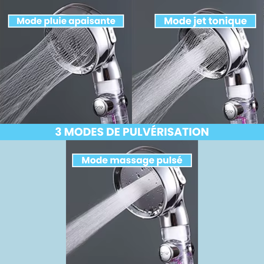 Pommeau de Douche Haute Pression Économique