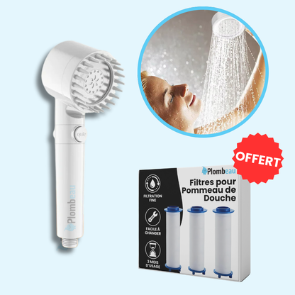 Pommeau de Douche Blanc