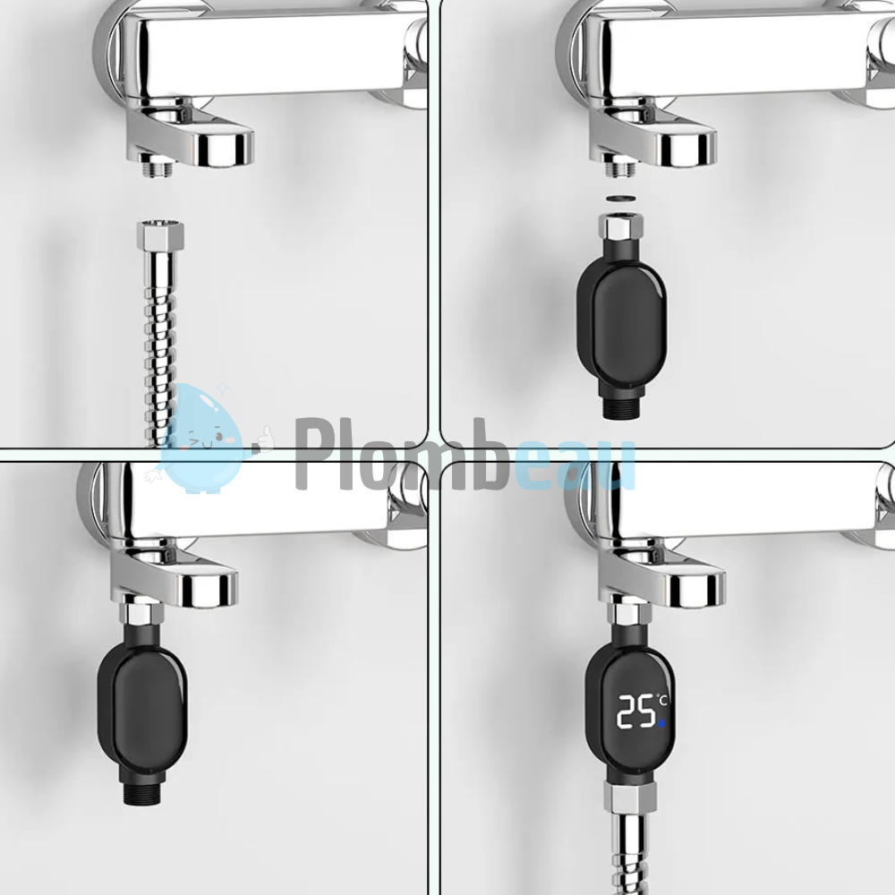 Thermomètre de Douche Intelligent Ultra-Précis