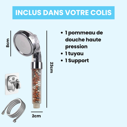 Pommeau de Douche Bille Anti Calcaire