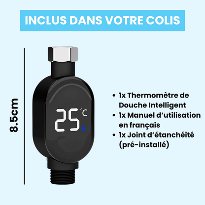 Thermomètre de Douche Intelligent Ultra-Précis