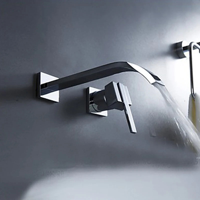 Mitigeur Mural Lavabo Chrome