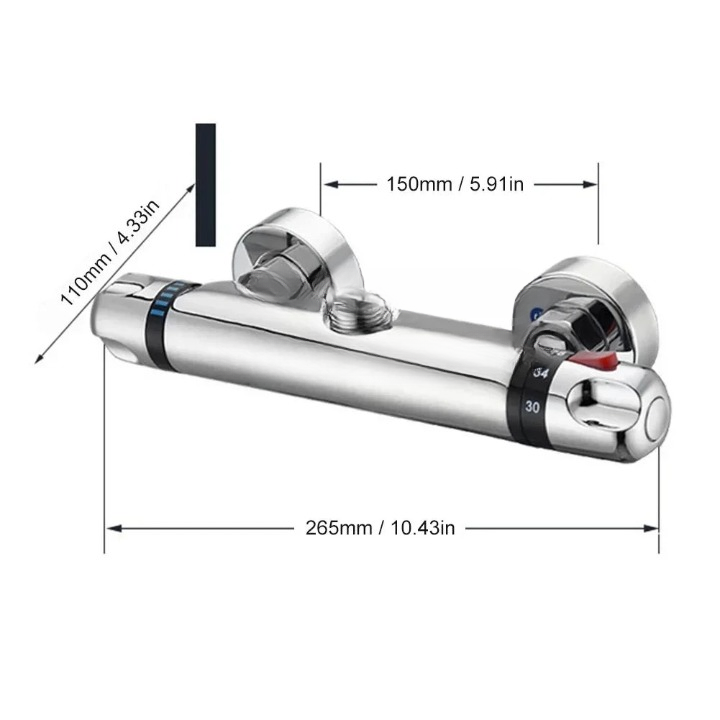 Mitigeur de Douche Thermostatique Température Constante