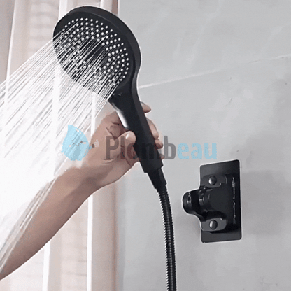 Pommeau de Douche Noir Haute Pression