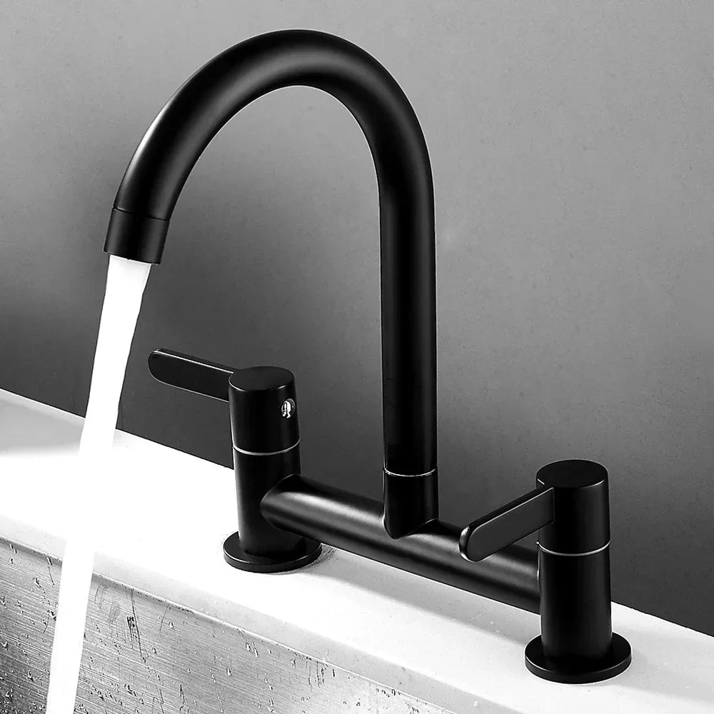 Robinet Pour Evier Cuisine - Noir